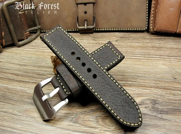 BF04 Swiss Ammo Handmade Vintage Strap 22mm/24mm/26mm/28mm – image 3